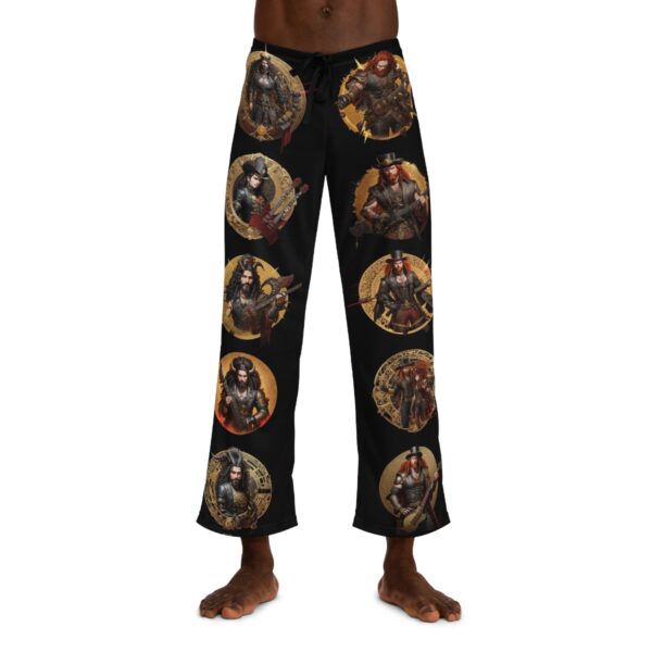 Men's Pajama Pants (AOP) (Guitar Demons and Angelic Maidens) - Image 4